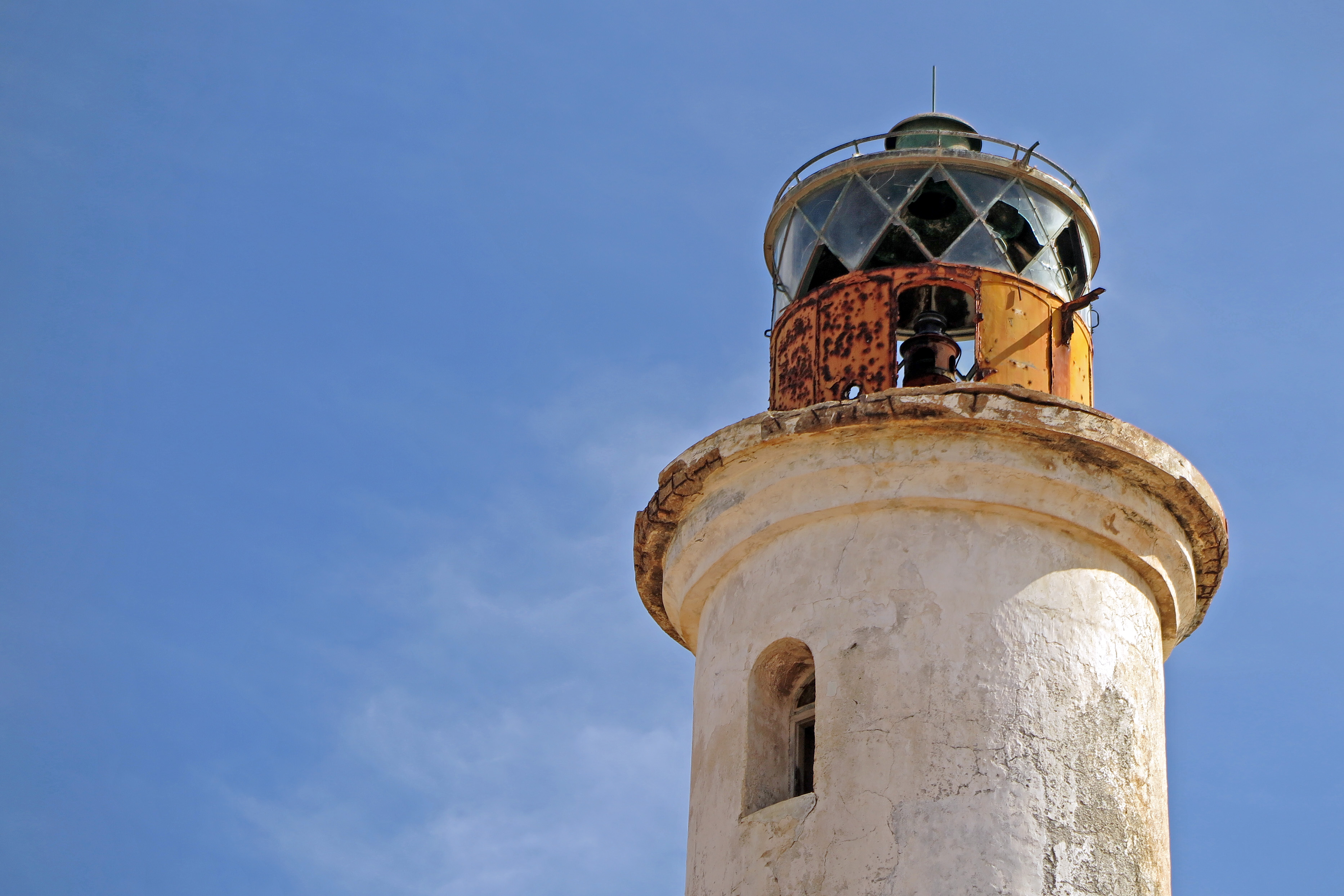 2018-01-24 - 10-22-30 - Klein Curacao - Leuchtturm (Kopf)